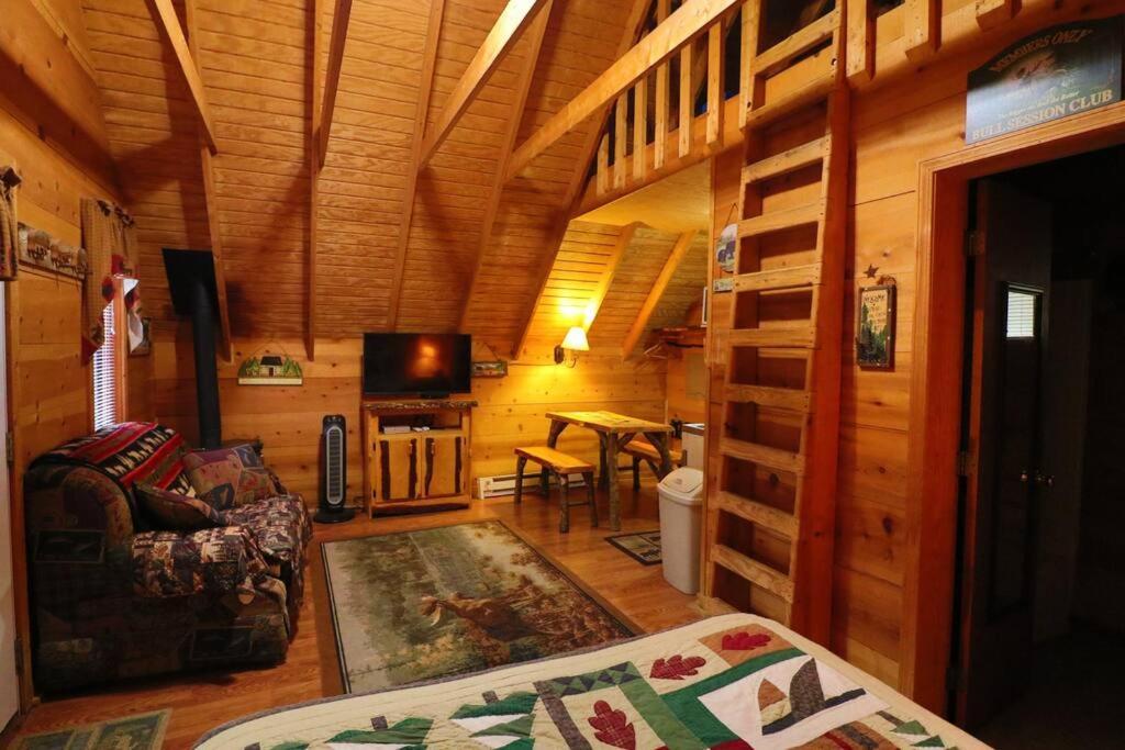 Cute Updated Mountain Cabin Fireplace #3 Хелън Екстериор снимка